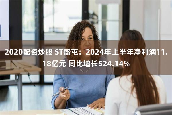 2020配资炒股 ST盛屯：2024年上半年净利润11.18亿元 同比增长524.14%