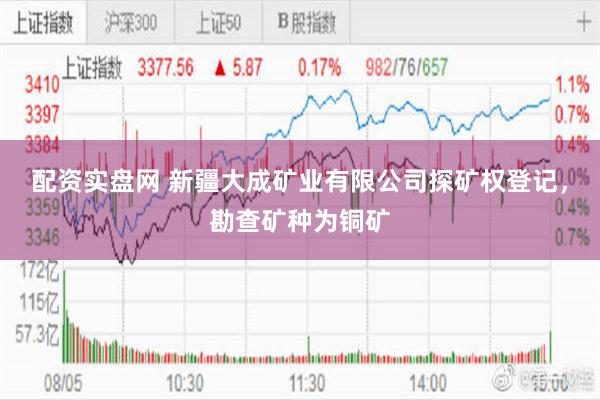 配资实盘网 新疆大成矿业有限公司探矿权登记，勘查矿种为铜矿