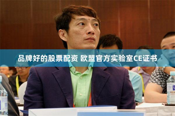 品牌好的股票配资 欧盟官方实验室CE证书